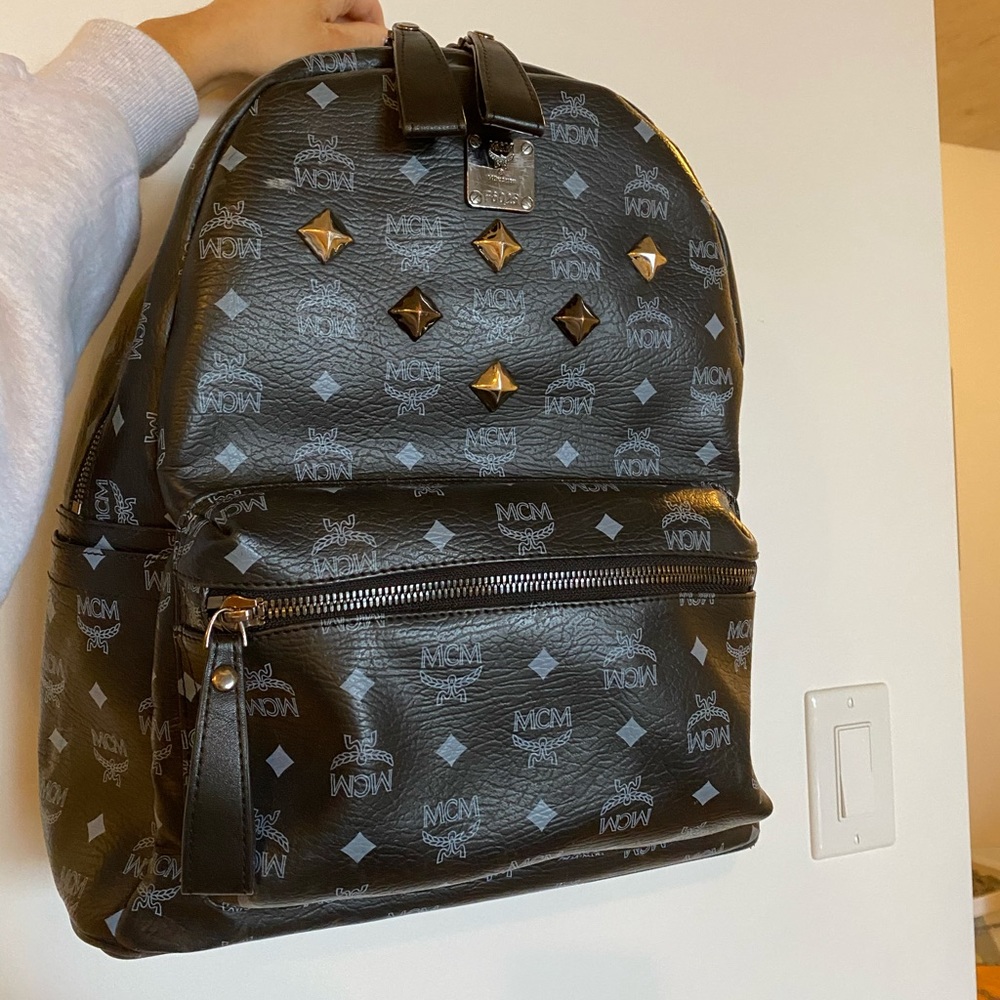 MCM Black&Blue Backpack!